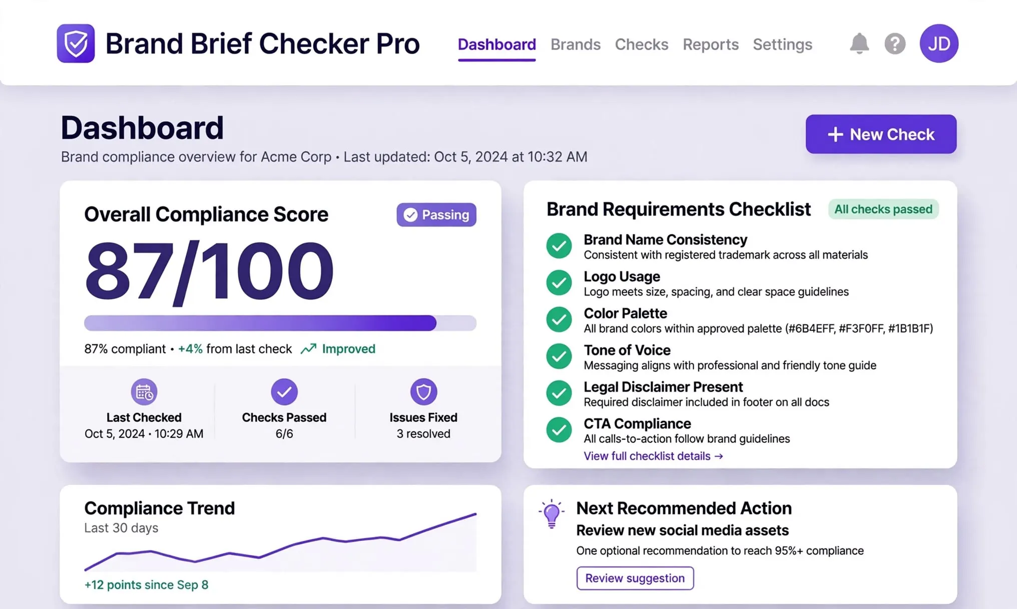 Brand Brief Checker Pro  gallery image