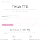 Tiktok TTS