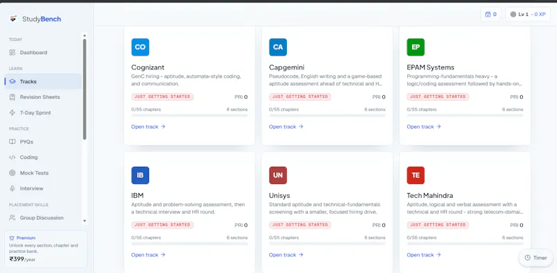 StudyBench screenshot 4