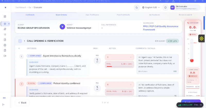 QUALICORE screenshot 4