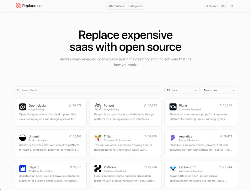 Replace.so screenshot 1