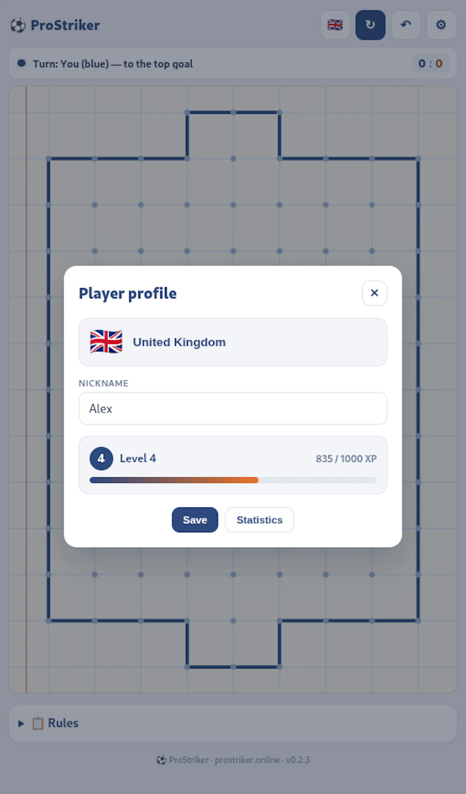 ProStriker screenshot 4