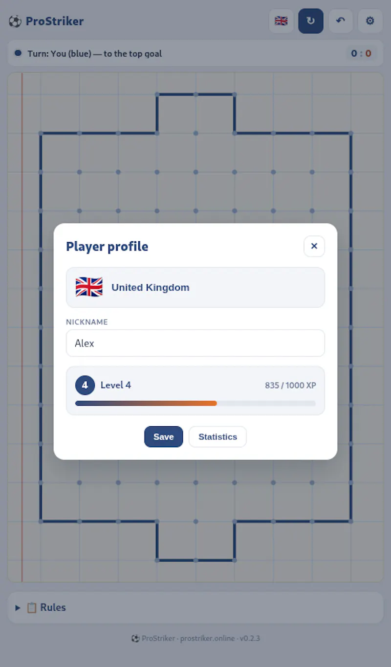 ProStriker screenshot 4