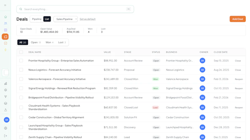Nudge CRM screenshot 10