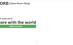ORB - (Open React Blog) media 1