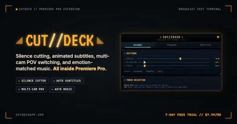 CutDeck screenshot 1