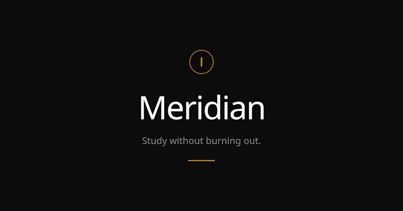 Meridian screenshot 2