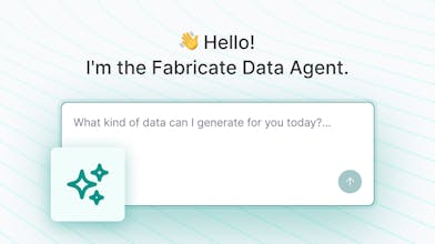 Tonic Fabricate Data Agent gallery image