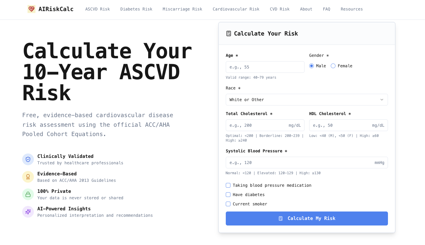 New ASCVD Risk Calculator gallery image