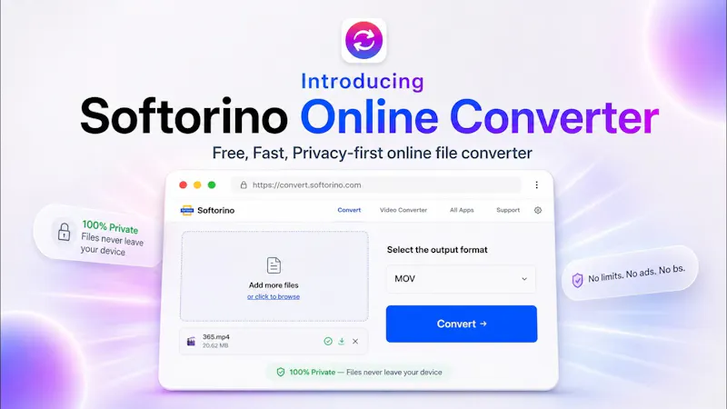 Softorino Online Converter screenshot 1 (video preview)