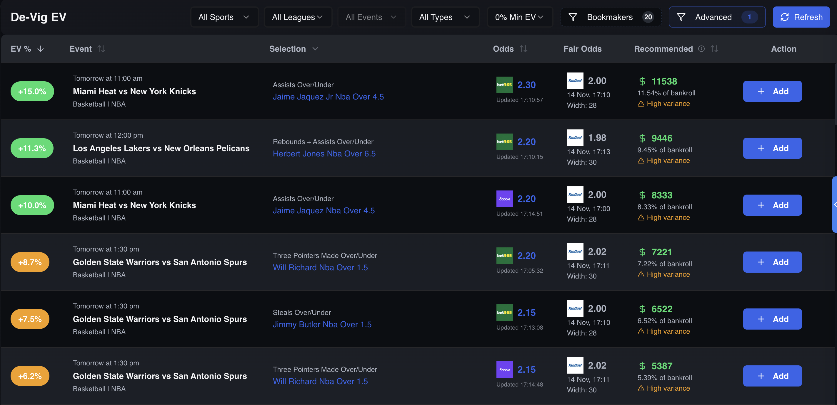 BetBank.ai - Screenshot 3 preview