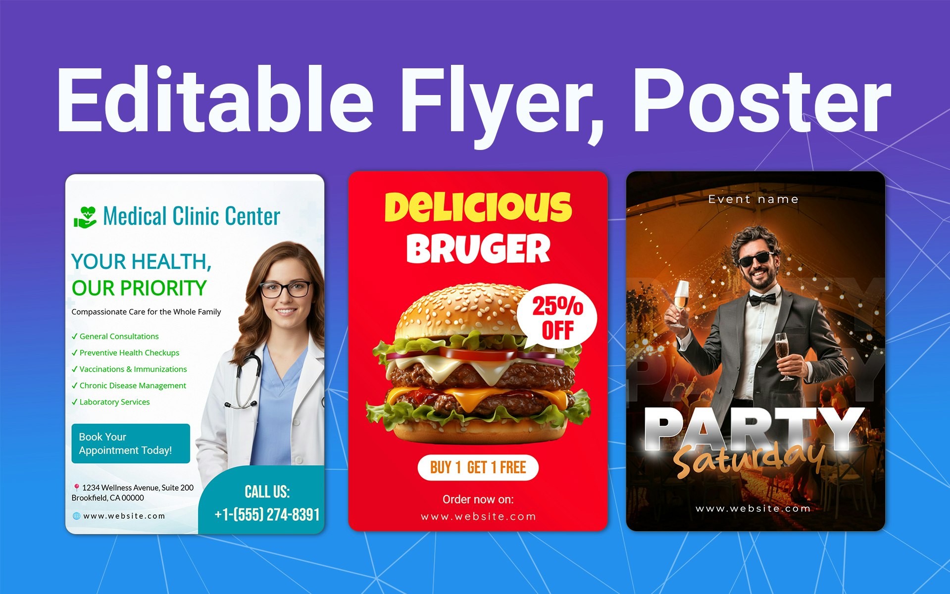 AI Poster Maker - Pixeen - Screenshot 2 showing product features and functionality