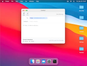 Open Bio Template gallery image
