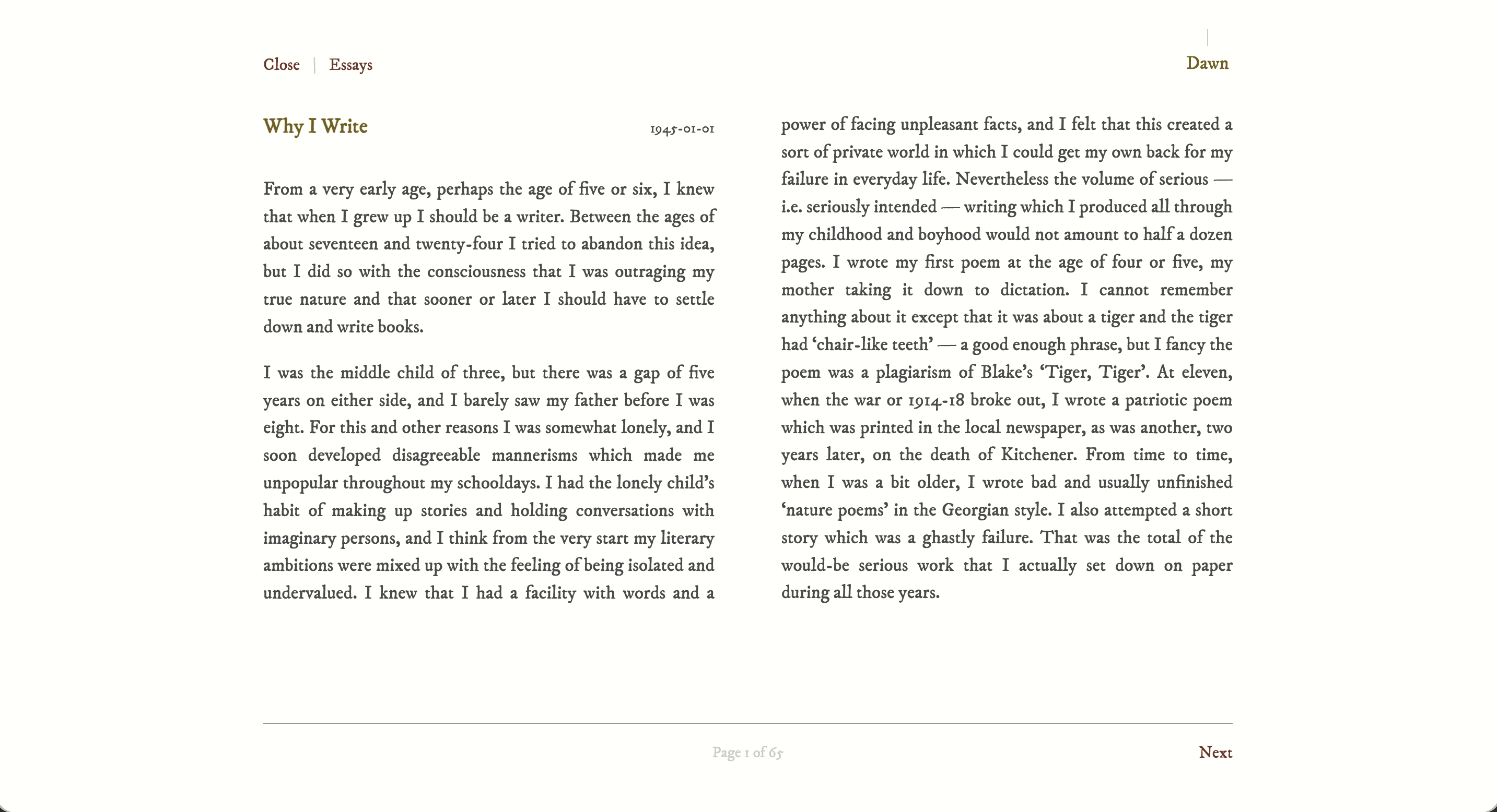 Ode - Screenshot 3 showing product features and functionality