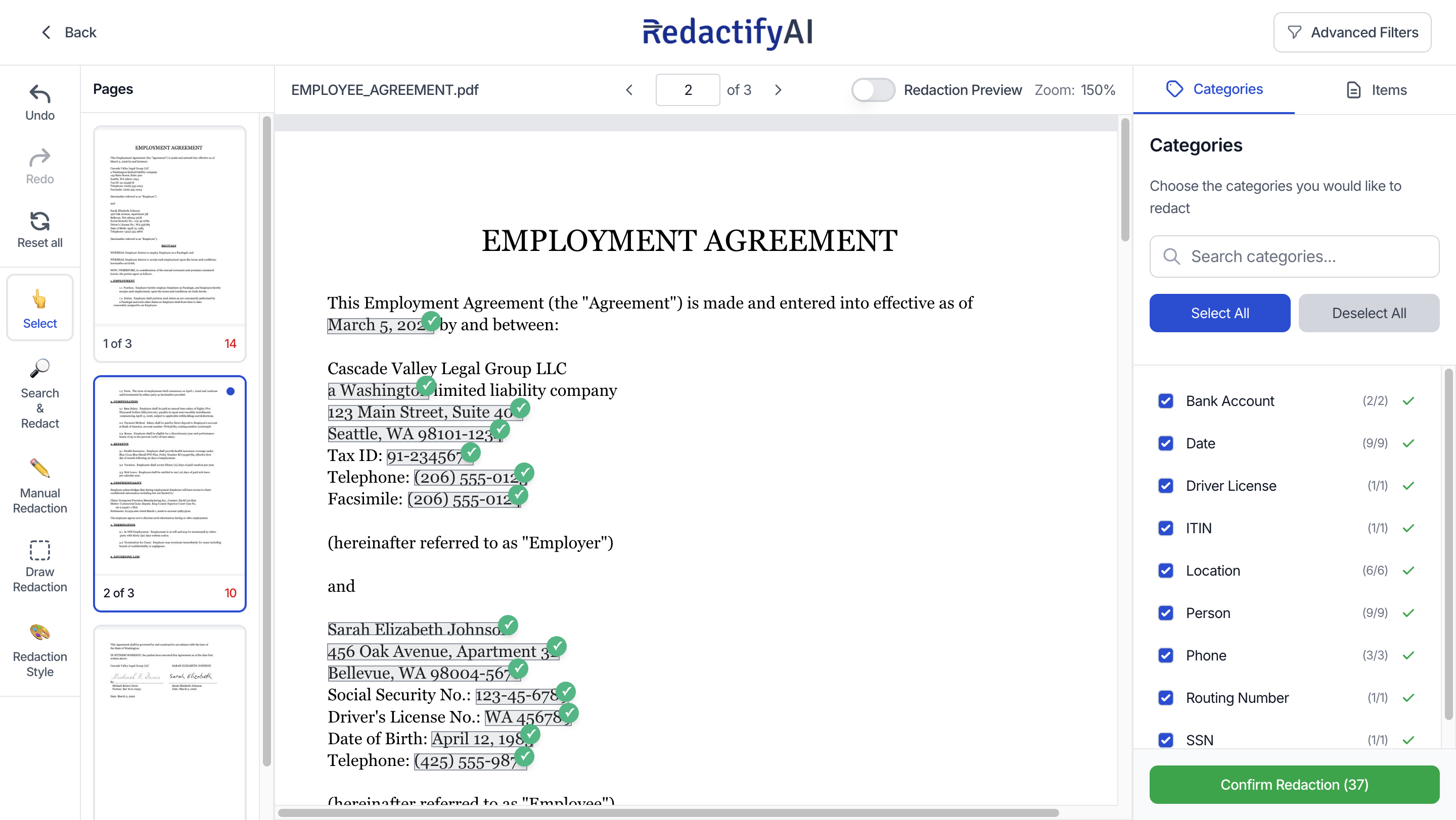 RedactifyAI gallery image