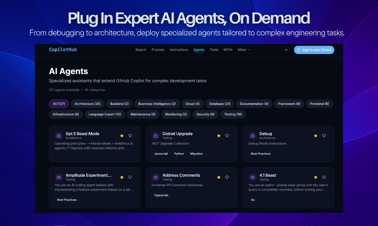 CopilotHub gallery image