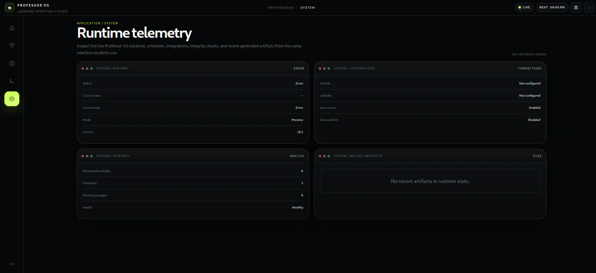 Professor OS gallery image