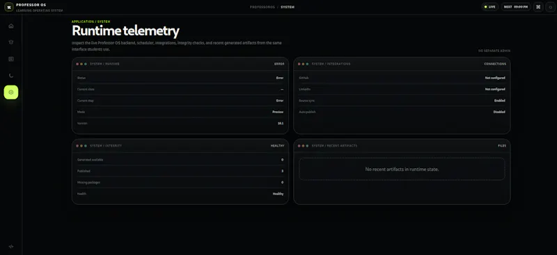 Professor OS screenshot 7