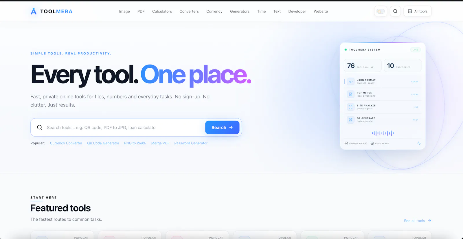 Toolmera screenshot 2