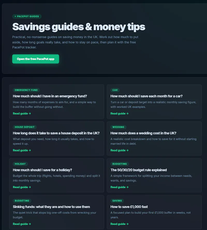 PacePot screenshot 3