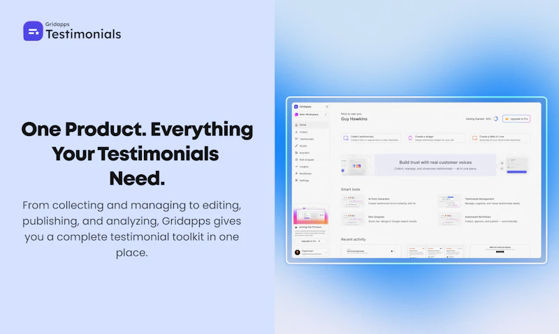 Gridapps Testimonials 2.0 screenshot 2