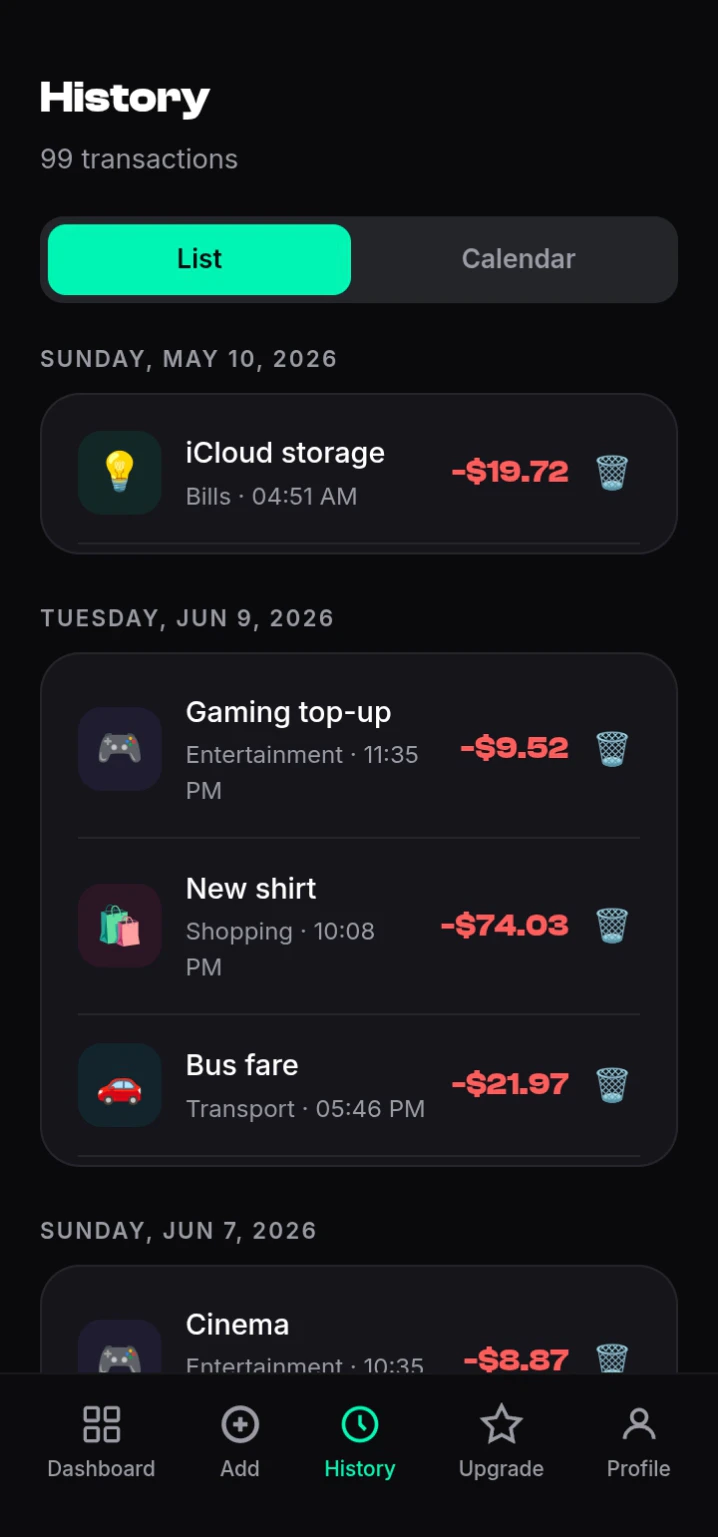 Spendid — Budget. Survive. Flex later. 截图 5