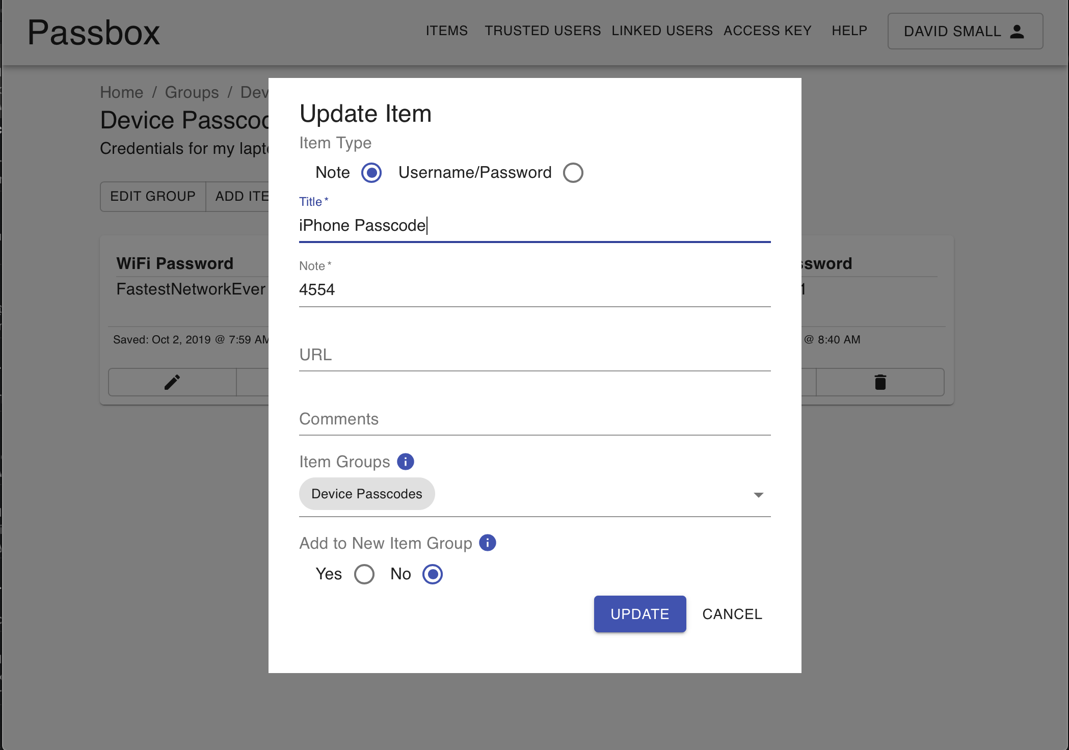 Passbox gallery image