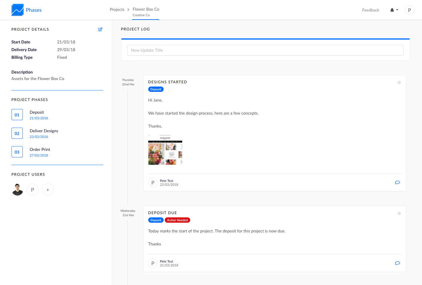 Phases PM gallery image