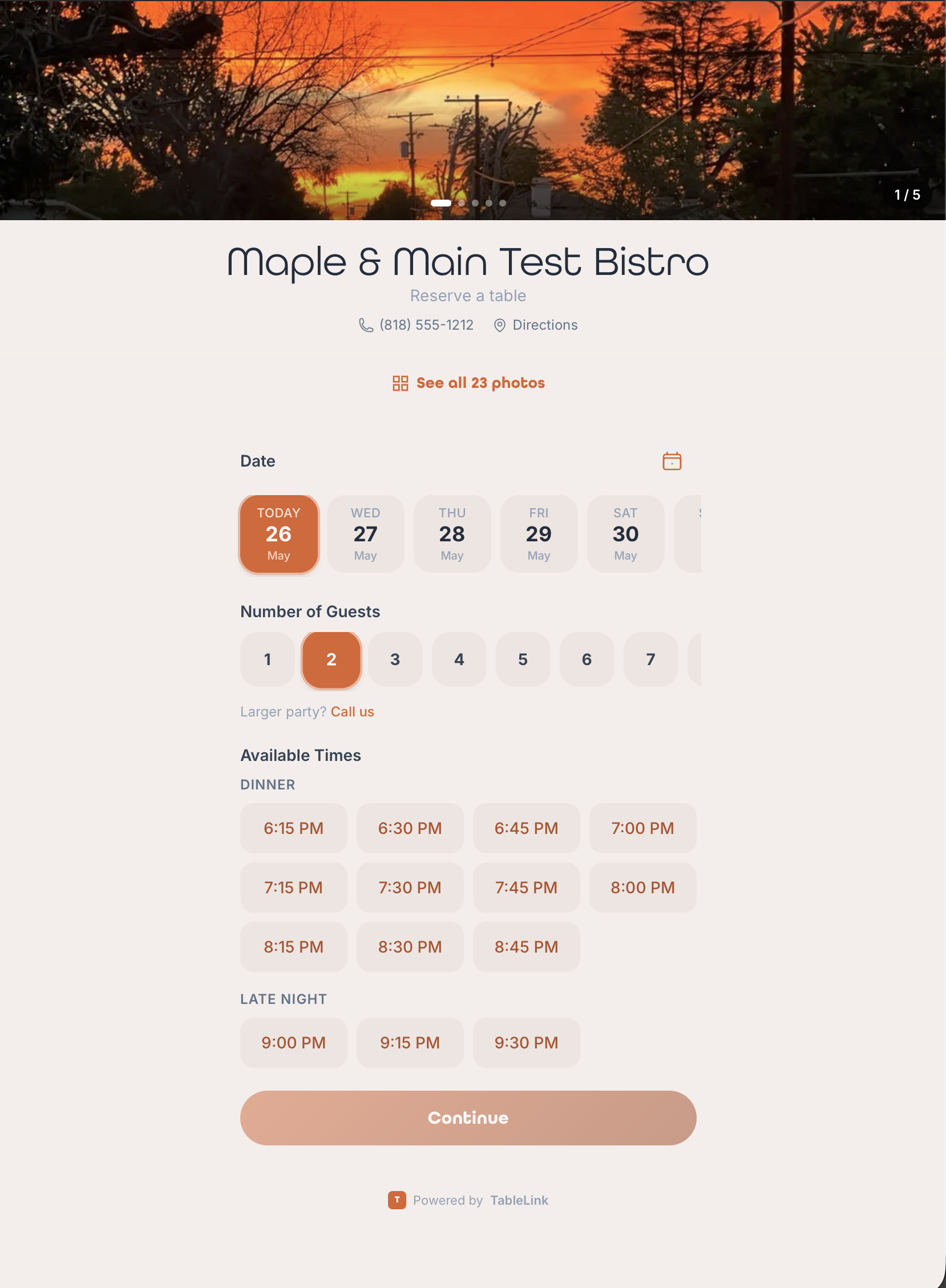 TableLink gallery image