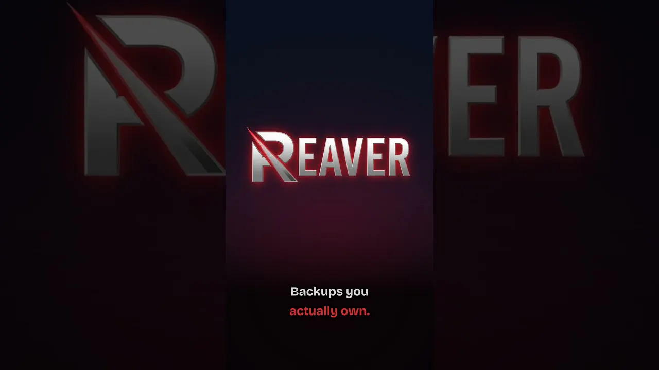 Reaver Backup gallery image