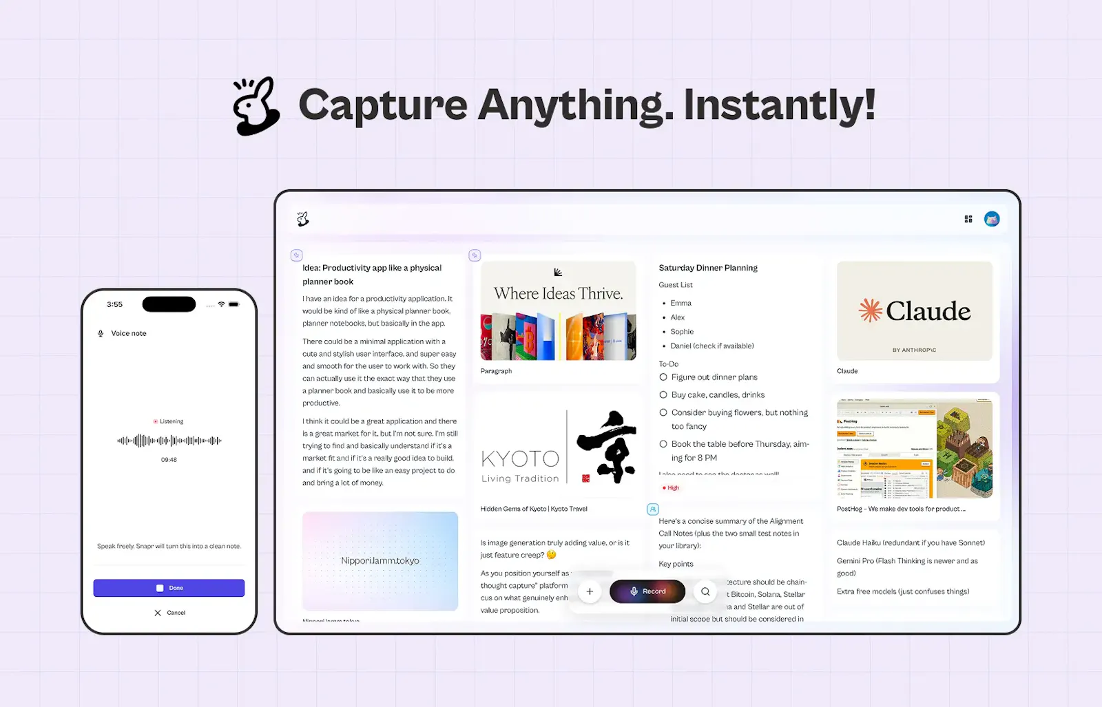 Snapr screenshot 2