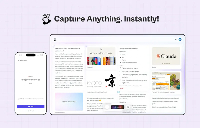 Snapr screenshot 2