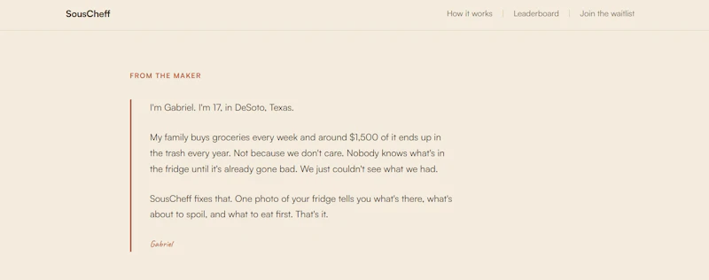 SousCheff screenshot 3
