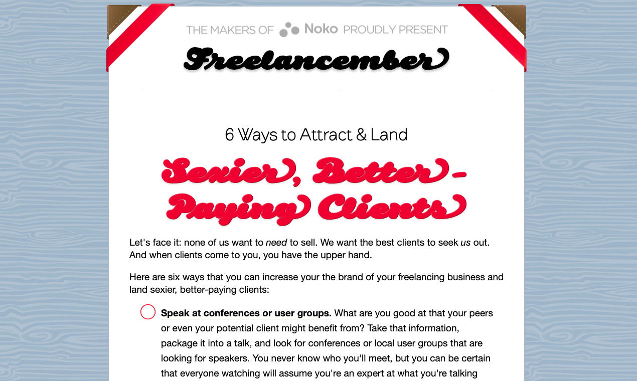 Freelancember gallery image