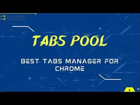 Tabs Pool chrome tabs manager extension gallery image