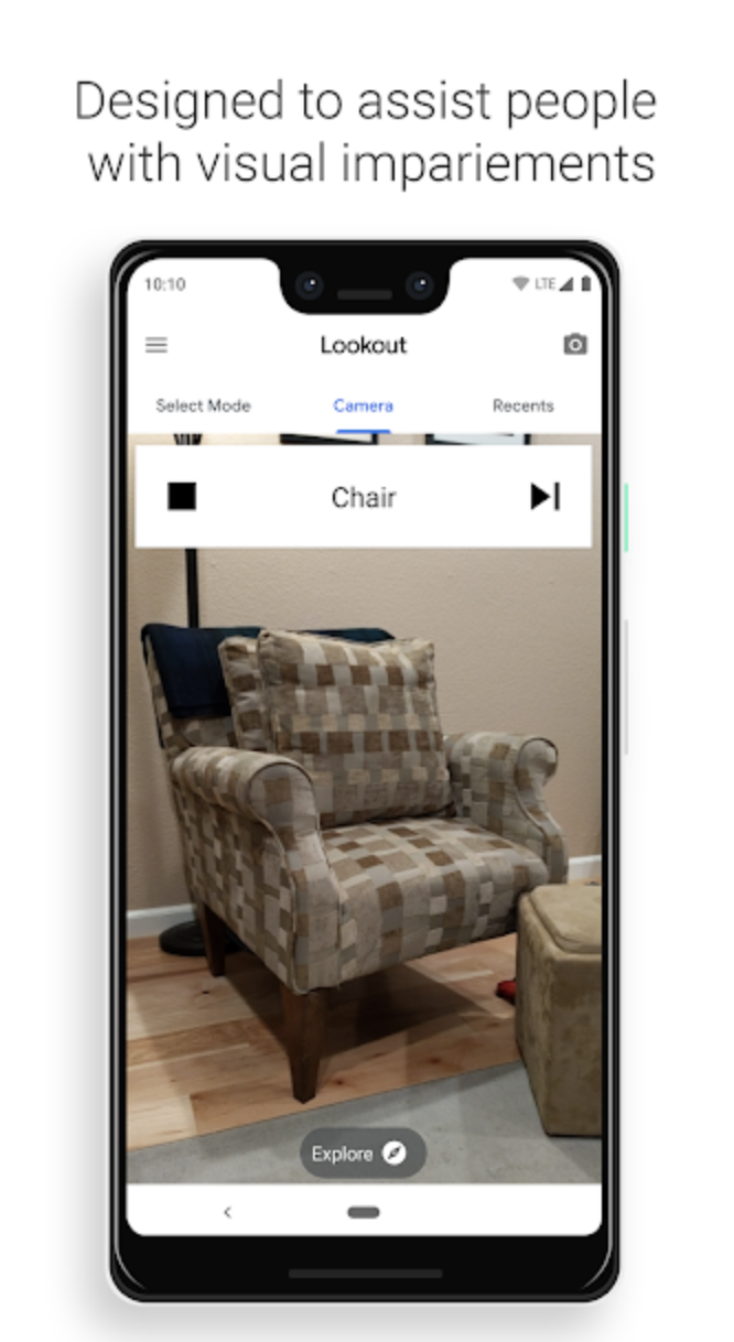 Google Lookout Image