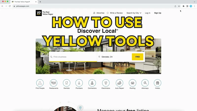 Yellow Pages Scraper screenshot 1 (video preview)