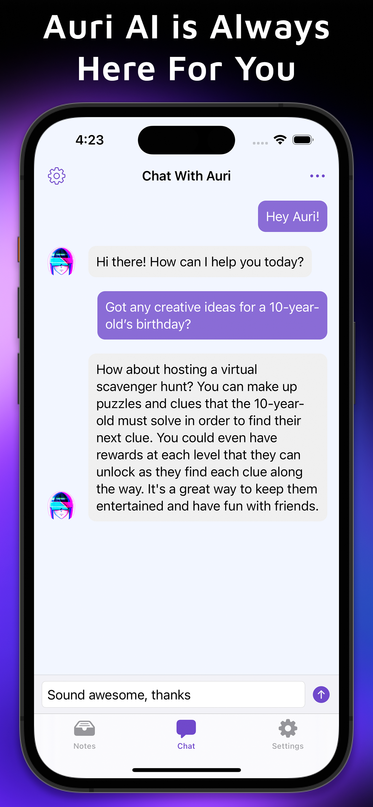 Auri.AI - aiライティングアシスタント1つのiPhoneのアプリをタップしますメディア12