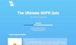 The Ultimate GDPR Quiz image