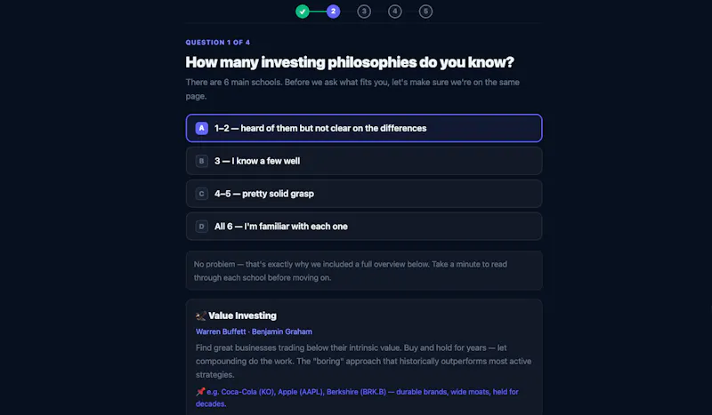 My AI Investment Operating System screenshot 2