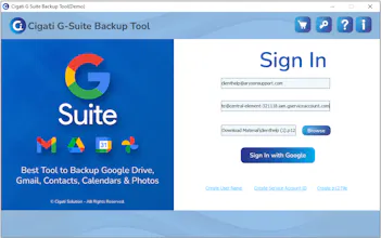 Google Workspace Backup Software gallery image