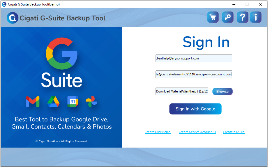 وسائط برنامج النسخ الاحتياطي لـ Google Workspace - أفضل حل للنسخ الاحتياطي لبيانات مساحة عمل Google بأكملها 2