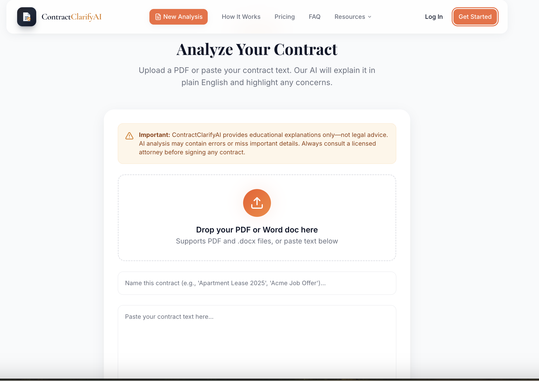 ContractClarifyAI gallery image