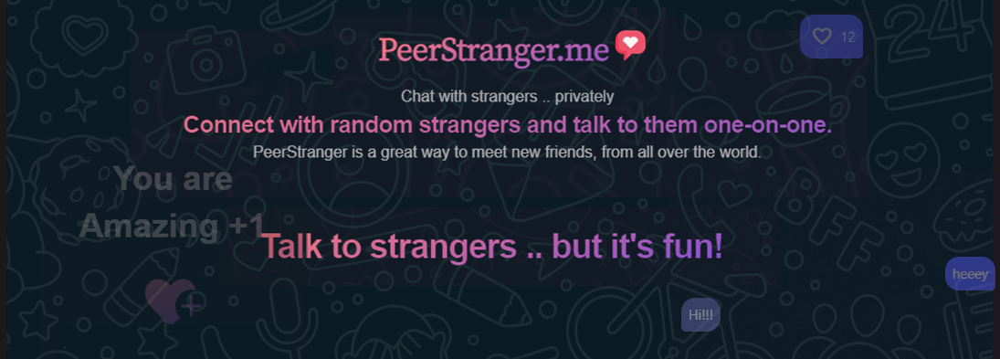 Peerstranger - 與陌生人交談..但這很有趣！ media 1
