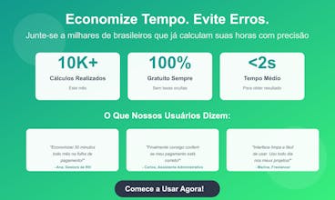 Calculadora de Horas Trabalhadas gallery image