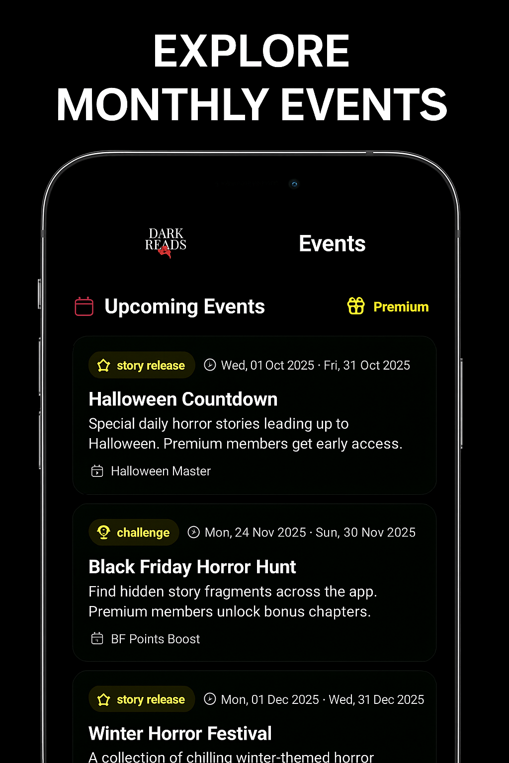 Dark Reads - Horror Stories gallery image