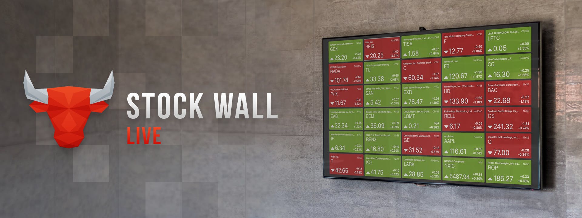 Stock Wall Live for Apple TV media 3