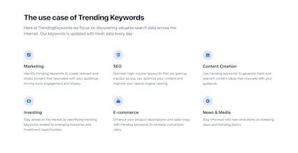 TrendingKeywords gallery image