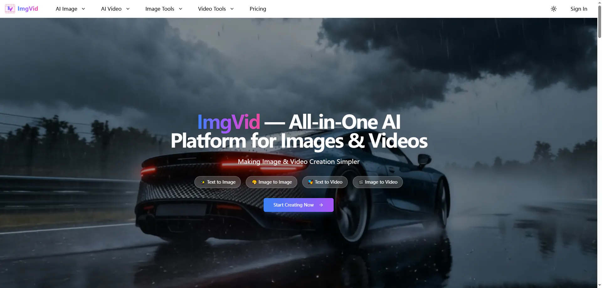 ImgVid product banner