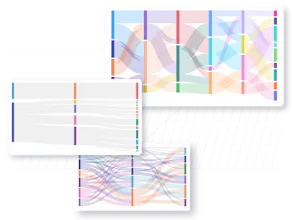 Sankey Diagram - VisioChart gallery image